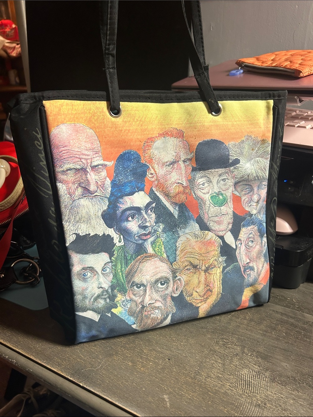 Mike Caplanis and‎ is part of a series for Luminary Graphics Tote